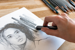 How to draw with graphite pencils